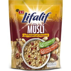Lifalif Yer Fıstıklı ve Hurmalı Müsli 350 g