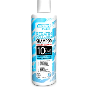 Softto Plus Keratin & Collagen Tuzsuz Şampuan 400 ML