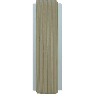 6 mm Bej Yassı Lastik - 10 Metre