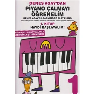 İnkılap Kitabevi Denes Agay'dan Piyano Çalmayı Öğrenelim 1. Kitap
