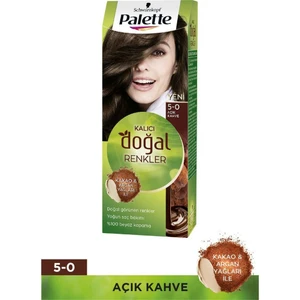Schwarzkopf Palette Kalıcı Doğal Renkler 5-0 Açık Kahve Saç Boyası
