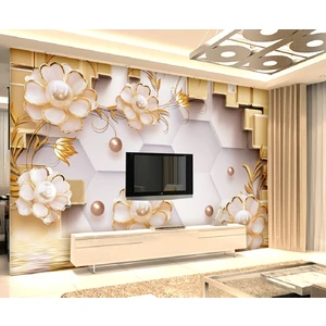 Özel Duvarlar 3D Boyutlu Tv Arkası Duvar Kağıdı