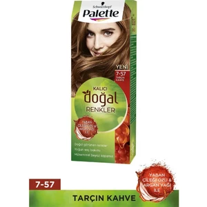 Schwarzkopf Palette Kalıcı Doğal Renkler 7-57 Tarçın Kahve Saç Boyası