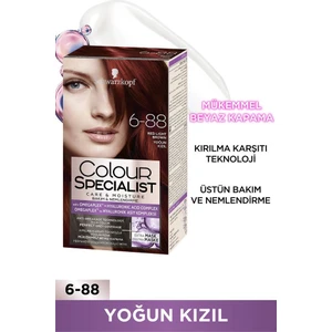 Schwarzkopf Colour Specialist Saç Boyası Kızıl Kahve 6-88