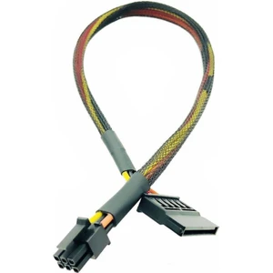 Yka Dell Vostro-Optiplex Mini 6 Pin To Sata Power Kablo
