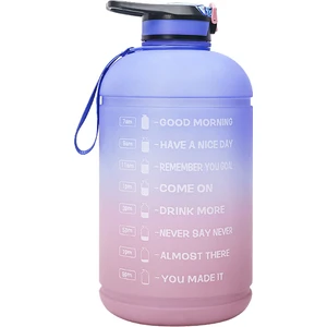 Bpa Free 3.78L Spor Su Şişesi - Mavi / Pembe (Yurt Dışından)