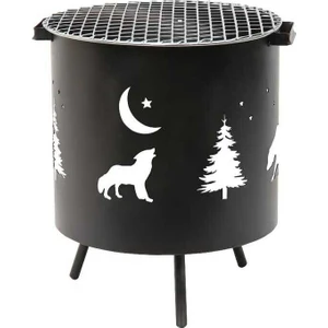 Orman Şöminesi Izgaralı