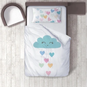 Dijital Baskılı 160CM x 220CM Çocuk Odası Nevresim Takımı Model 1384