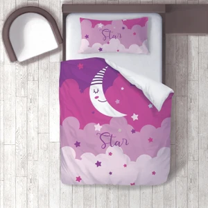 Dijital Baskılı 160CM x 220CM Çocuk Odası Nevresim Takımı Model 191