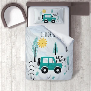 Dijital Baskılı 160CM x 220CM Çocuk Odası Nevresim Takımı Model 1356