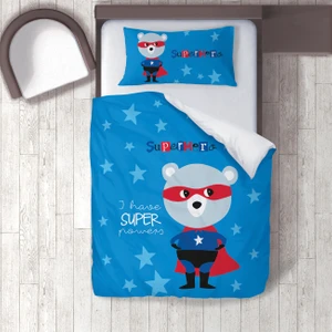 Dijital Baskılı 160CM x 220CM Çocuk Odası Nevresim Takımı Model 180
