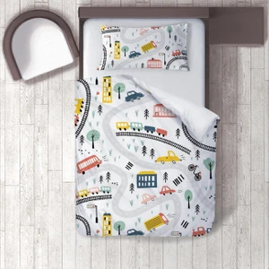 Dijital Baskılı 160CM x 220CM Çocuk Odası Nevresim Takımı Model 293