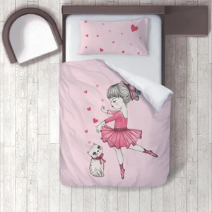 Dijital Baskılı 160CM x 220CM Çocuk Odası Nevresim Takımı Model 1426