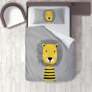 Dijital Baskılı 160CM x 220CM Çocuk Odası Nevresim Takımı Model 120