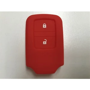 Honda Hrv Jazz 2 Tuşlu Kırmızı Silikon Anahtar Kılıfı Koruma Kabı