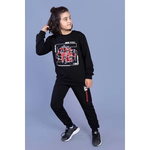 Toontoy Kids Erkek Çocuk Baskılı Eşofman Takımı