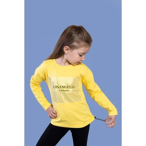 Toontoy Kids Kız Çocuk Baskılı Tişört