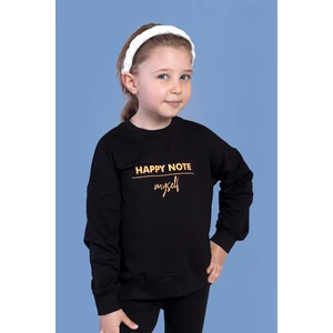 Toontoy Kids Kız Çocuk Sırtı Baskılı Sweatshirt
