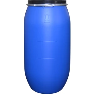 GLC PAINTS Plastik Varil - Bidon 165 Lt.  %100 Hdpe Gövde, Metal Çember Sızdırmaz Conta