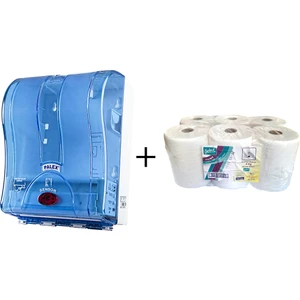 Prestij Otomatik Havlu Dispenseri 21 cm + Select Hareketli Havlu 21 cm 4 kg 6 Lı