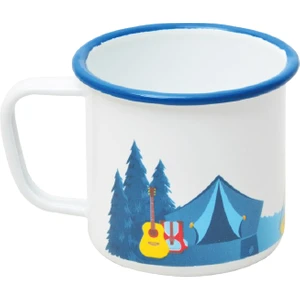 Campout Emaye Kupa Beyaz Çadır