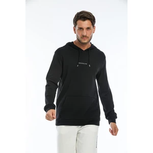 Kapüşonlu Brooklyn Baskılı  Sweat