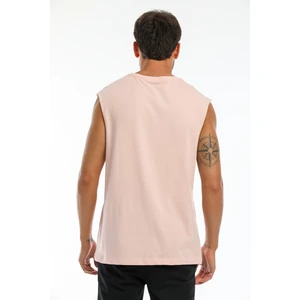 Bisiklet Yaka Kolsuz T-Shirt