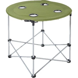 Katlanır 4 Kişilik Kamp Masası 71 cm Yeşil