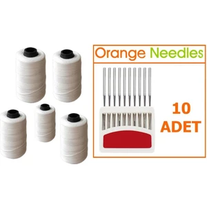 Orange Dnx1 Çuval Ağzı Makine Iğnesi 25/200 Numara ve 5 Adet Ip