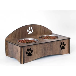 Kedi Mama Kabı Kahve Yeni Kedi Mama ve Su Kabı Kedi Yemek Kabı