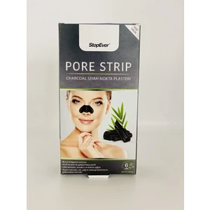 Stopever Charcoal Pore Strip Kömürlü Siyah Nokta Plasteri 6x6 Adet