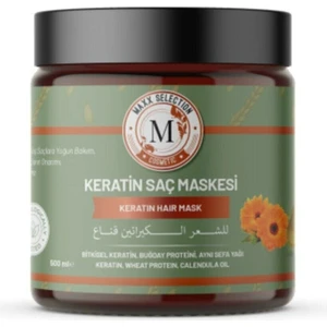 Maxx Selection Cosmetic Keratin Saç Maskesi 500 Ml.