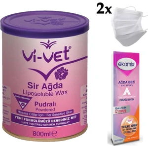 Vivet Pudralı Konserve Sir Ağda 800ML