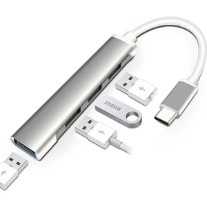 Type-C USB 3.1 Den 4 Adet USB 3.0 Hub Otg Çoğaltıcı Adaptörü C809