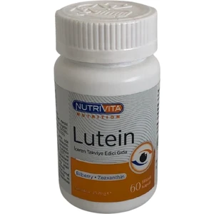 Nutrivita Nutrition Lutein Yaban Mersini (Bilberry) Zeaxathin 60 Tablet