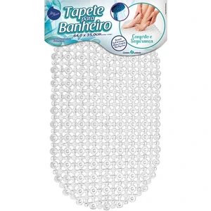 Pratik Mağazam  Şeffaf Banyo Küvet Vakumlu Kaydırmaz Paspas