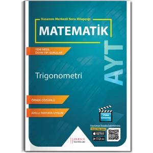 Derece Yayınları DRC AYT Trigonometri 2020-2021