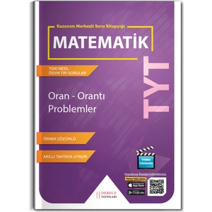 Derece Yayınları DRC TYT Oran - Orantı Problemler 2020-2021