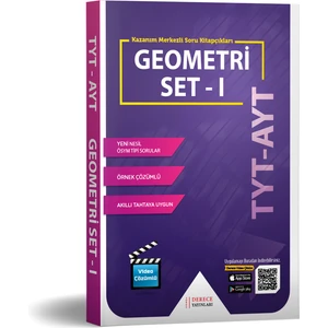 Derece Yayınları DRC TYT AYT Geometri Modüler Set -I- 2020-2021