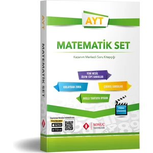 Sonuç Yayınları  AYT Matematik Set Kazanım Merkezli Soru Bankası