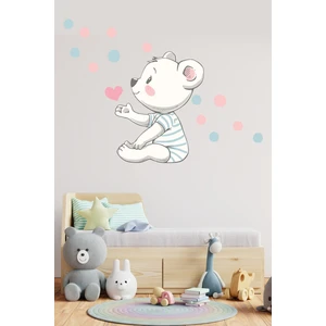 Echo Home Bebek Ayıcık Çocuk Odası ve Okul Duvar Sticker Seti
