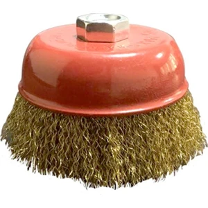 Çanak Saçaklı Tel Fırça 75 mm