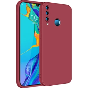 Huawei P30 Lite İçin İnce Likit Silikon ShockProof Korumalı Kılıf (Yurt Dışından)