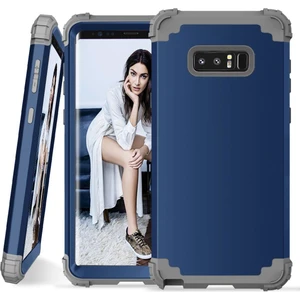 Samsung Galaxy Note 8 İçin Pc Yumuşak Tpu Bumper 3'ü 1 Arada Koruma ShockProof Kılıf (Yurt Dışından)