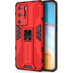 Huawei P40 Pro İçin Çift Katmanlı Pc Tpu Bumper Kaymaz ShockProof Korumalı Kılıf (Yurt Dışından)