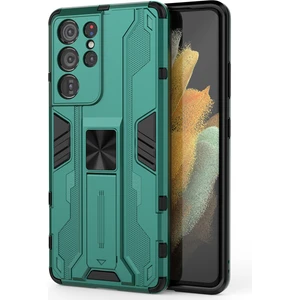 Samsung Galaxy S21 Ultra 5G İçin Çift Katmanlı Pc Tpu Bumper Kaymaz ShockProof Korumalı Kılıf (Yurt Dışından)