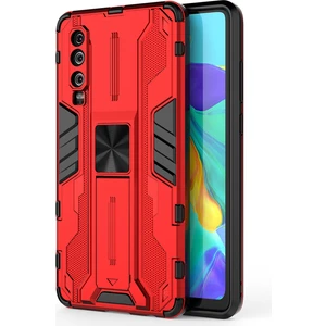 Huawei P30 İçin Çift Katmanlı Pc Tpu Bumper Kaymaz ShockProof Korumalı Kılıf (Yurt Dışından)