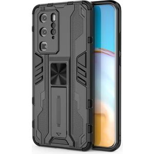 Huawei P40 Pro İçin Çift Katmanlı Pc Tpu Bumper Kaymaz ShockProof Korumalı Kılıf (Yurt Dışından)