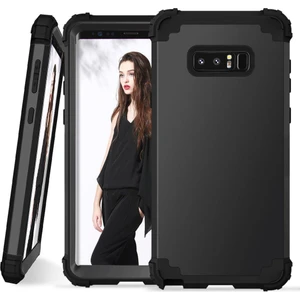 Samsung Galaxy Note 8 İçin Pc Yumuşak Tpu Bumper 3'ü 1 Arada Koruma ShockProof Kılıf (Yurt Dışından)