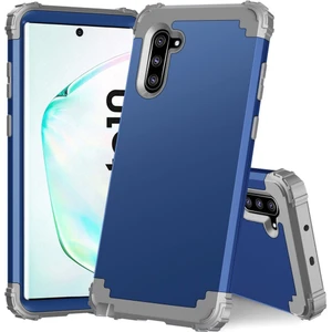 Samsung Galaxy Note 10 İçin Pc Yumuşak Tpu Bumper 3'ü 1 Arada Koruma ShockProof Kılıf (Yurt Dışından)